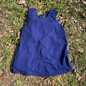 btween Soft and Flowy Dark Blue Top of girls